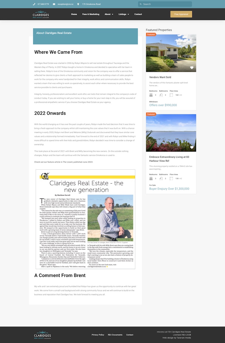 3 About - Taranaki Media