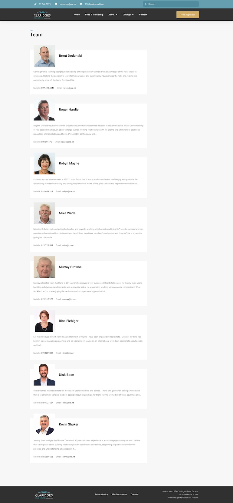 4 Our Team - Taranaki Media