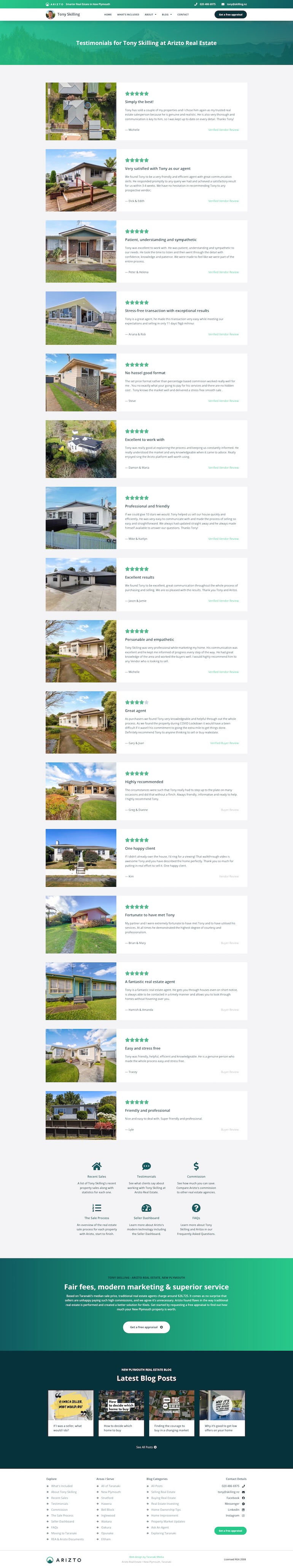 5 Testimonials - Taranaki Media