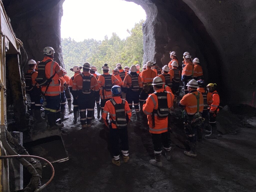 Watch: Major Mt. Messenger milestone reached with tunnel breakthrough - Taranaki Media IMG 2535 - Taranaki Media