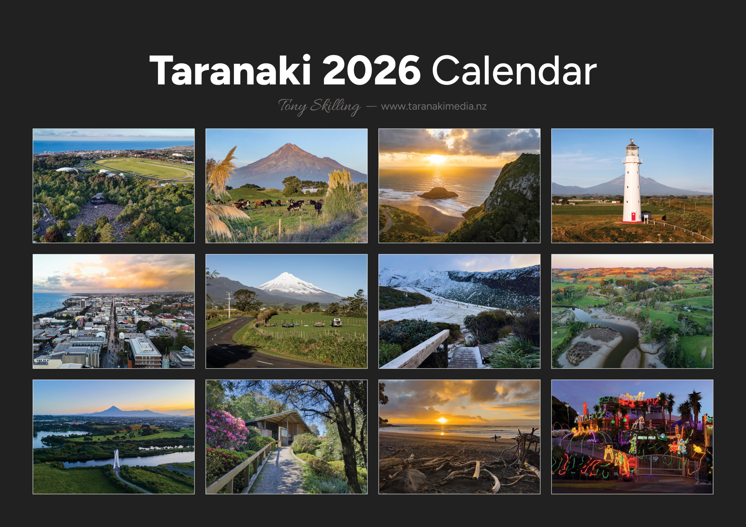 Calendar - Taranaki 2026 - Taranaki Media Calendar - Taranaki 2026