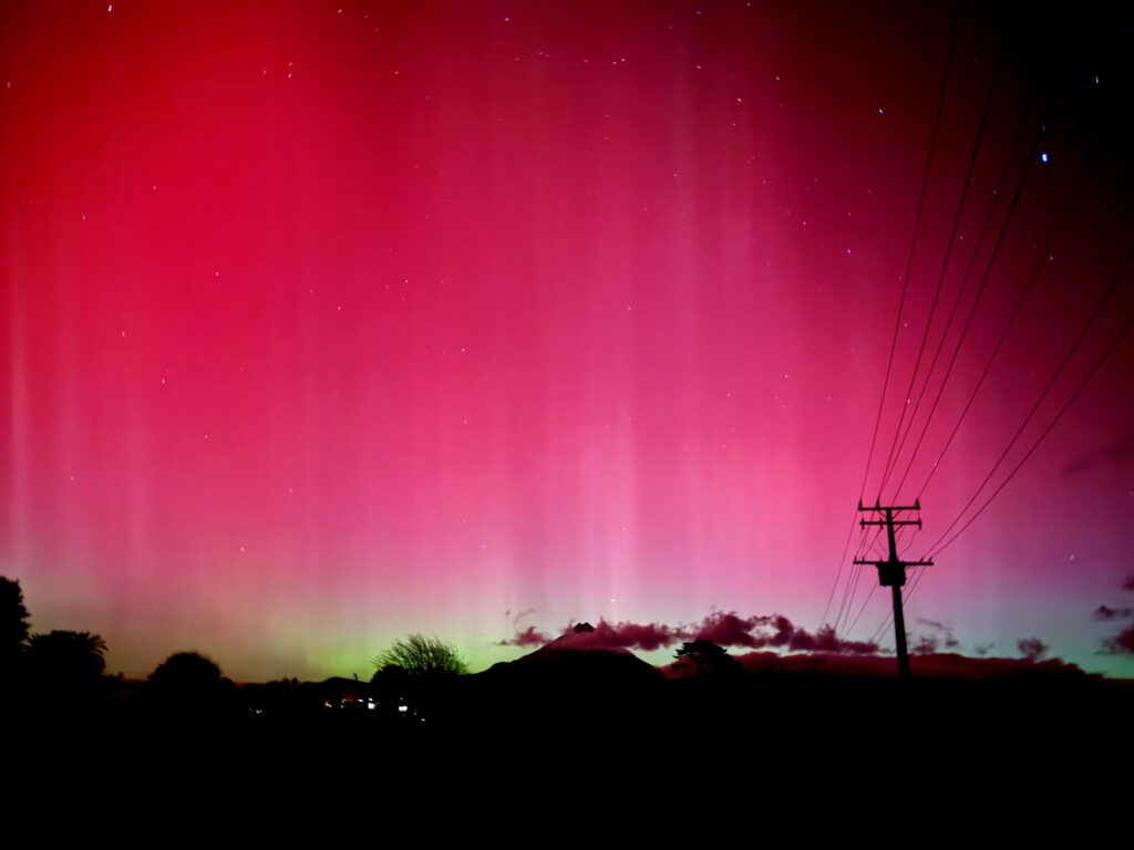 Aurora may be visible from Taranaki tonight – here's how and where to see it - Taranaki Media IMG 0228 - Taranaki Media