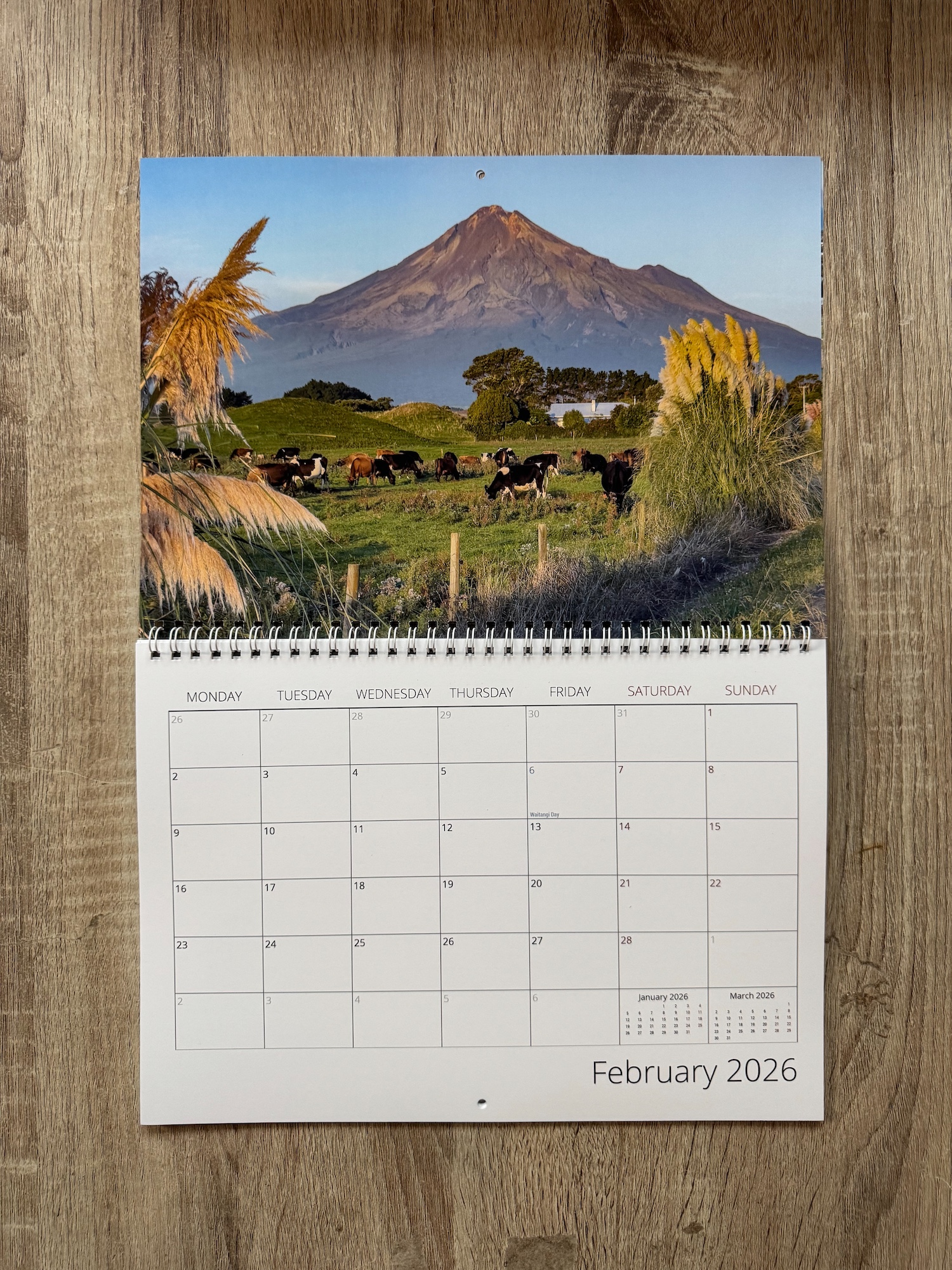 Calendar - Taranaki 2026 - Taranaki Media Calendar - Taranaki 2026 - Image 3