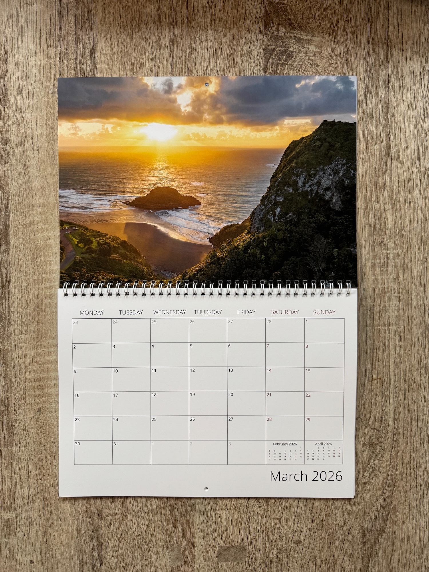 Calendar - Taranaki 2026 - Taranaki Media Calendar - Taranaki 2026 - Image 4