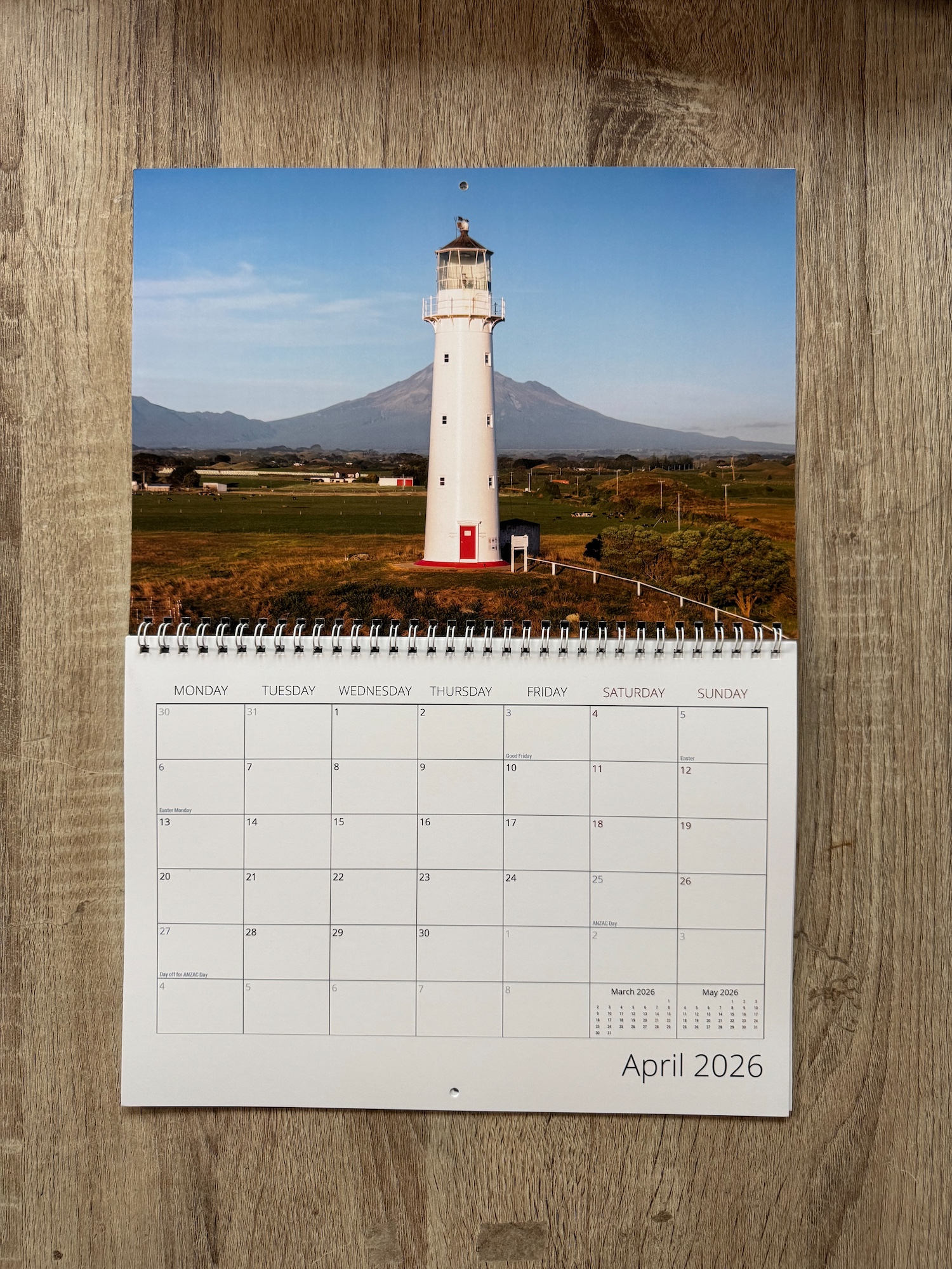 Calendar - Taranaki 2026 - Taranaki Media Calendar - Taranaki 2026 - Image 5