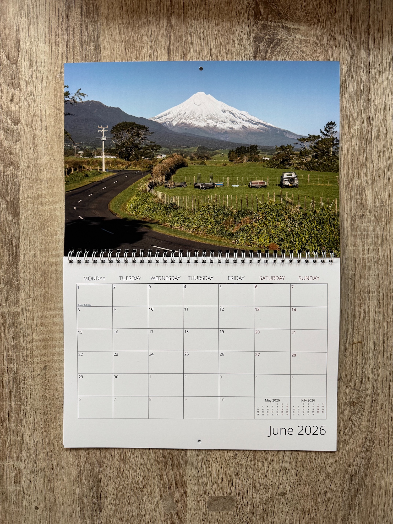 Calendar - Taranaki 2026 - Taranaki Media Calendar - Taranaki 2026 - Image 7